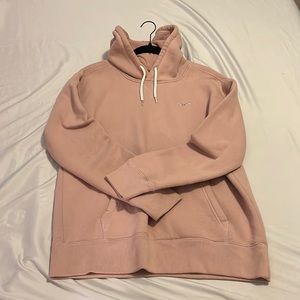 Hollister light pink hoodie